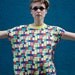 Vintage 80s Colorblock Boxy Top
