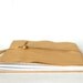 Large Leather Journal, Yellow, Hand-Bound 7 x 8.5 Journal by The Orange Windmill