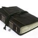Leather Journal, Cocoa Brown, Hand-Bound 4.5 x 6 Journal by The Orange Windmill on Etsy