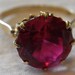 Vintage 14K Gold Ruby Ring