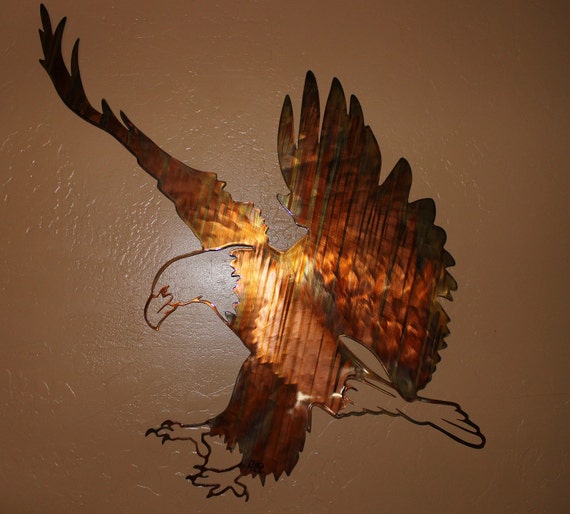 Outdoor Metal Eagle Art