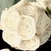 Small Custom Sola Flower Ball - Flower Girl, Pomander, Centerpieces, Made to Order, Sola Flowers, Handmade Wedding, Kissing Ball