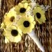 Yellow Wildflower Bouquet Medium- Bridal Bouquet, Handmade Bouquet, Shabby Chic Bouquet, Woodland Wedding