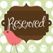 RESERVED LISTING FOR Noriana