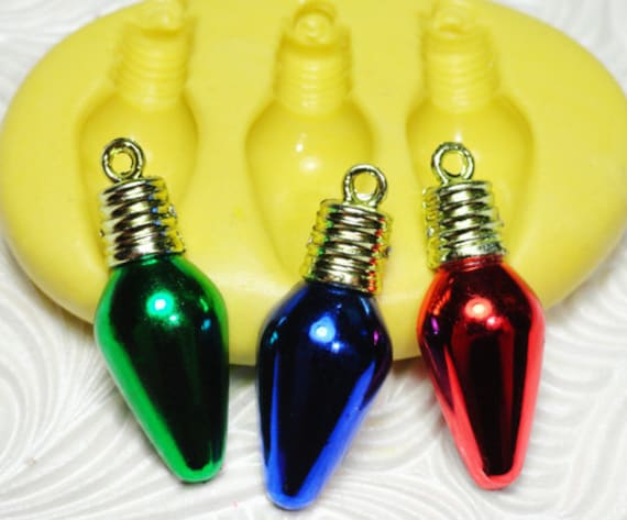christmas light bulbs flexible silicone push mold for resin christmas light bulbs flexible silicone push mold for resin