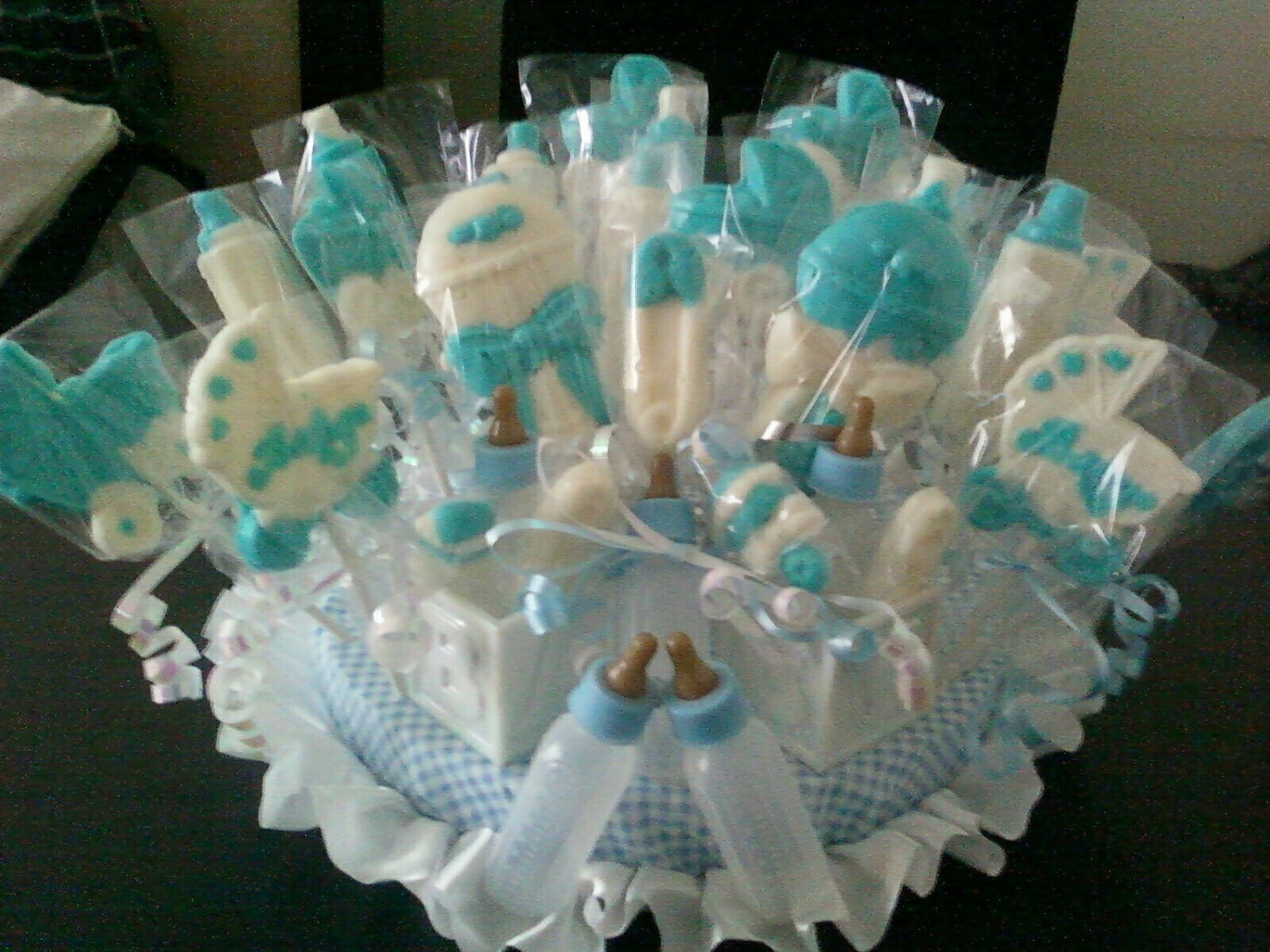 Baby Shower Chocolate Lollipop Display