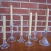 Large Beeswax 3/4 Taper Set of 6