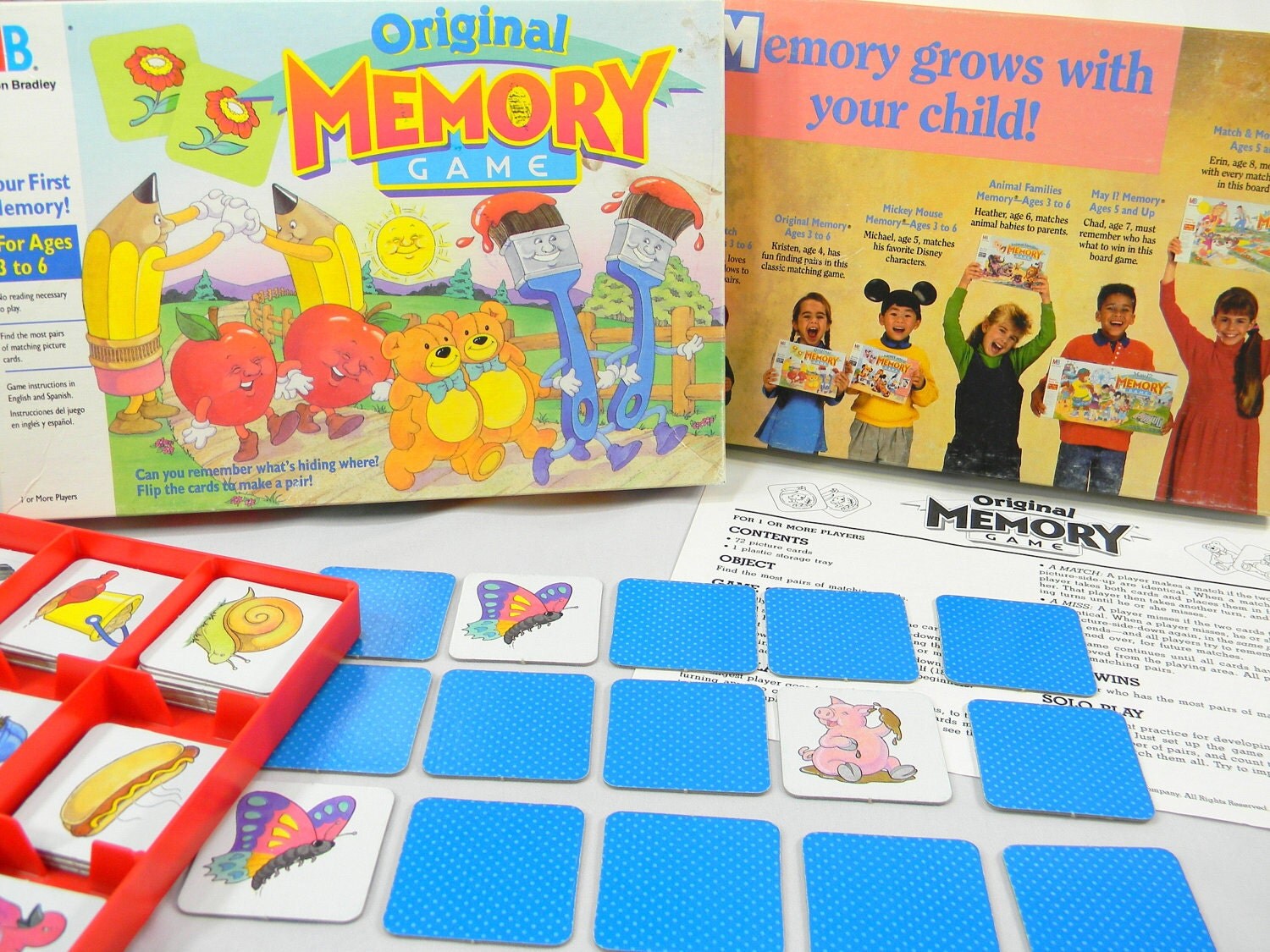 Original Memory Game.1990 by LillysLuckyPenny on Etsy