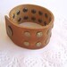 Casual leather bracelet