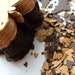 100, Chocolate Brown, Caramel,Paper, Butterflies, card making, scrapbooking, confetti, tags, by DoodleDee2 on etsy