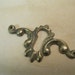 Antique Keyhole Plate Escutcheon