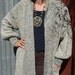 80s Vintage MAXI Oversize slouchy BOHO SWEATER coat