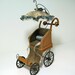 MADE TO ORDER Wicker Perambulator for a Dolls Doll