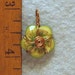 Carved Mother of Pearl Wire Wrapped Pendant