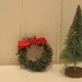 Doll House Christmas Tree and Christmas Wreath