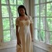 Darling Gunne Sax Renaissance Princess Dress Vintage 1960s Black Label Hippie Boho Bridal DressSize XS FREE SHIPPING