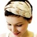 SAMPLE SALE - Bridal Cream and Copper Glitter Dipped Petal Fascinator