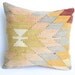 Turks Handmade Kilim Pillow Case, Modern Pillow, Decorative Throw Pillow -16X16 inch