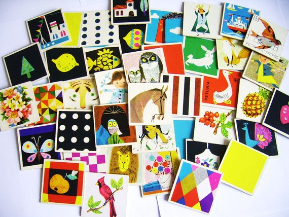 A lot of retro memory cards by SillyOldSuitcase on Etsy