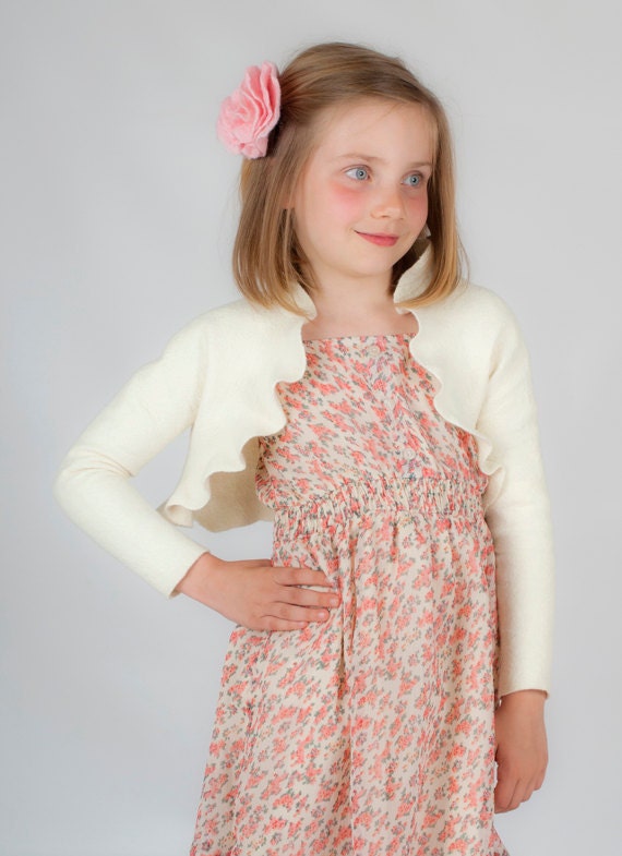 Eu moda Flower girl boleros and shrugs