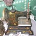 Antique Toy Childs Sewing Machine Made in Germany Works Collectible Toys