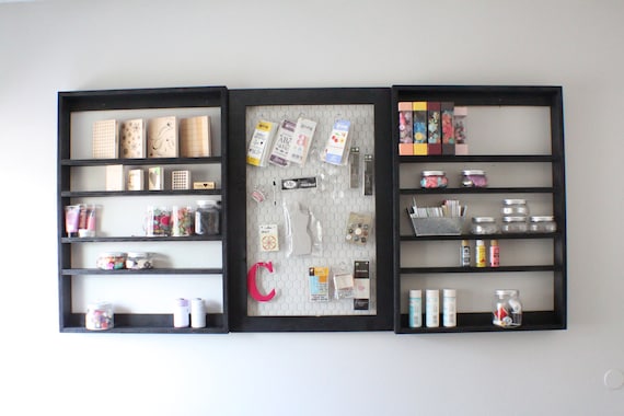 Wall craft storage unit