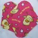 Hip Chick Mama Cloth/Pantyliners: Set of TWO (Reusable Cloth Menstrual Pad)