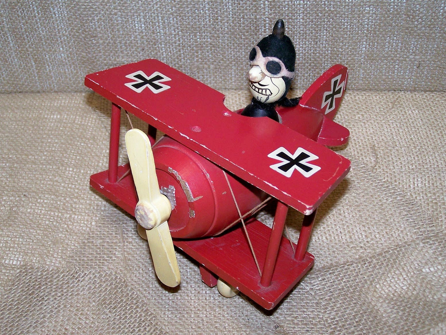 snoopy red baron figure