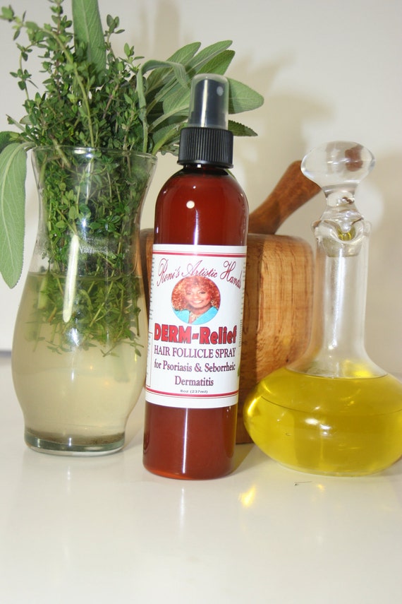 8 oz HAIR FOLLICLE SPRAY for psoriasis seborrheic dermatitas