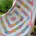 RESERVED FOR SUSAN Do Not Purchase if you are not Susan Quilt 30s Shabby Chic Vintage fabric Drunkards Path pattern heirloom quality