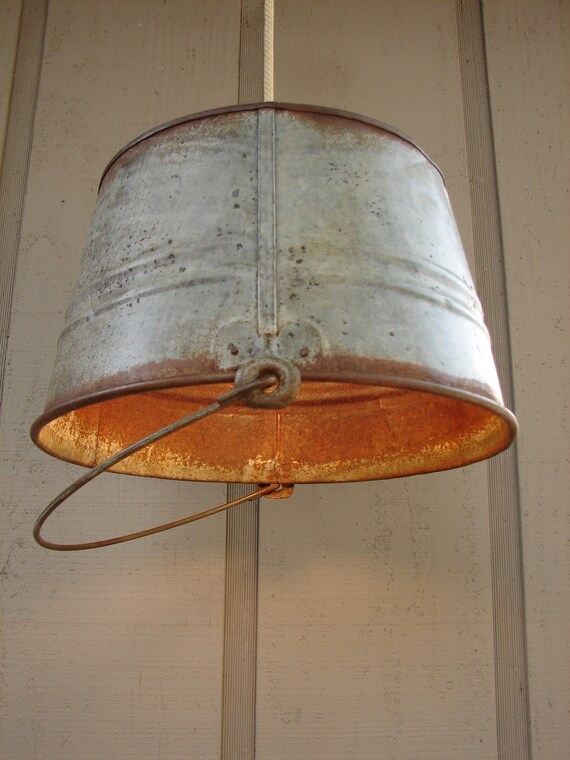 Galvanized Metal Pendant Lights