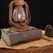 Upcycled Dietz Rusty Kerosene Lantern Lamp