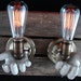 Upcycled Mannequin Hands Wall Lighting Sconce