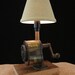 Upcycled Vintage GIANT Pencil Sharpener Lamp