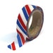 Washi Tape Airline Stripes - 15mmx10m - 1 Roll - Ships IMMEDIATELY from California - TP01