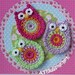 Owl application set pistache/cyclaam/lilac