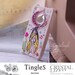 Sparkle Beautiful Hand Painted Princess Mermaid with Sparkle Crown for iPhone 4 4S Case Made with Swarovski Elements