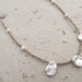 KESHI PEARL on LEATHER Necklace