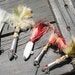 Vintage Feather Fishing Lures Lot 2
