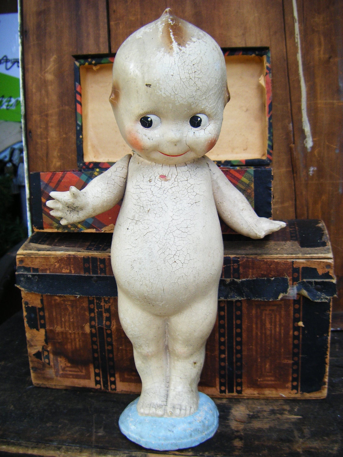 1913 Rose O'Neill 12 Inch Composition KEWPIE Doll