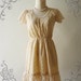 SALE- Amor Vintage Inspired- Alice- Lace Homemade Dress XS/S