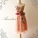LIMITED--Amor Vintage Inspired- Princess Romance- Rose Paradise Tulle Dress for Wedding, Prom, Any Occasion-XS-S-