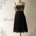 HOT SALE Amor Vintage Inspired- - Gorgeous Bling Sun Dress Bright Black Dress for Beach Party, Party , Everyday Every Occasion -XS and S-