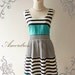 NEW--Amor Vintage Inspired- Chilling Princess- My Spring Sky Shade Cotton Dress for Any Occasion-Fit S-M-