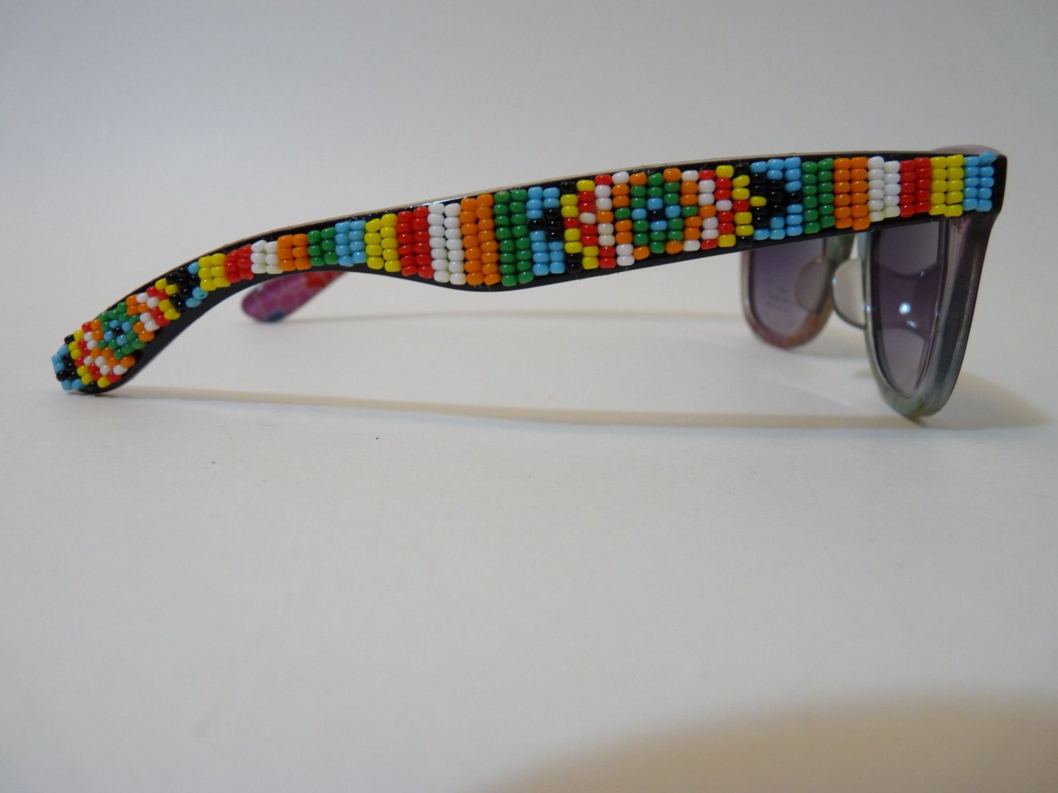 Native American beaded sunglasses