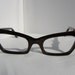 Vintage U/Z Bronze Cats Eye Eyeglass Frames 42mm 25mm New Old Stock Eyeglasses