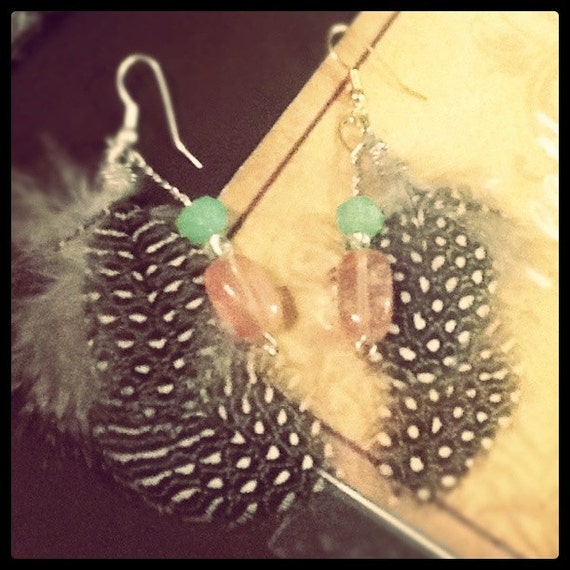 Items similar to Feathered Dream earrings on Etsy