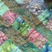 Fairy Forest, Batik Patchwork Lap Quilt