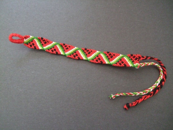 Items similar to Watermelon Friendship Bracelet on Etsy