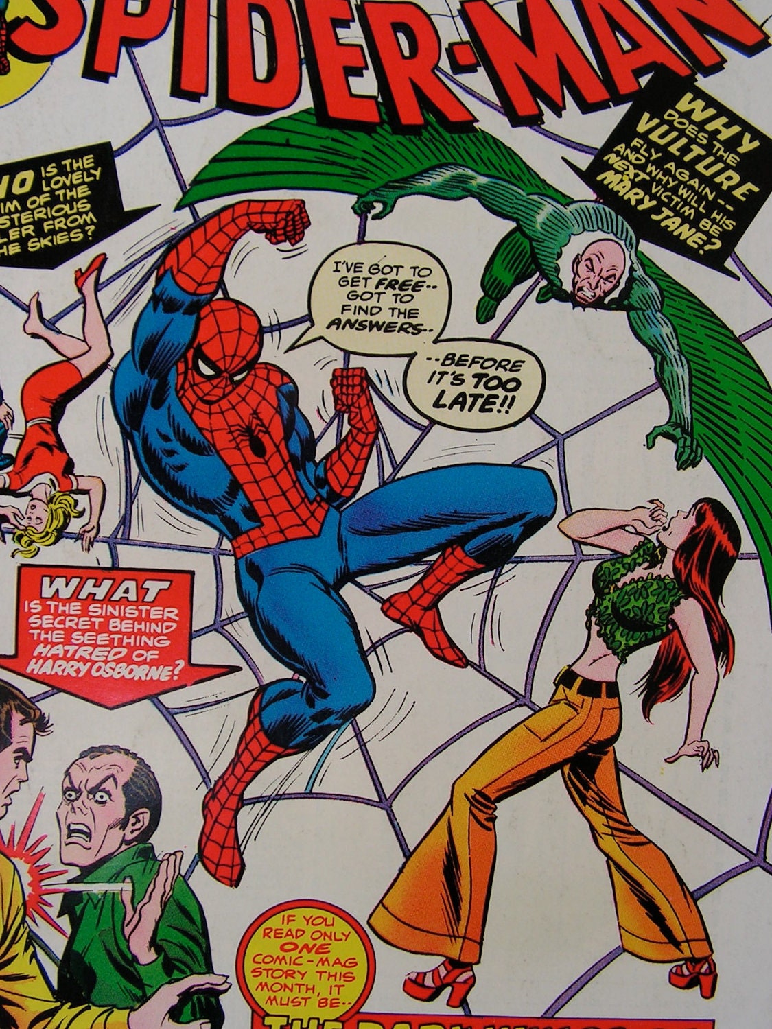 spiderman vintage comics